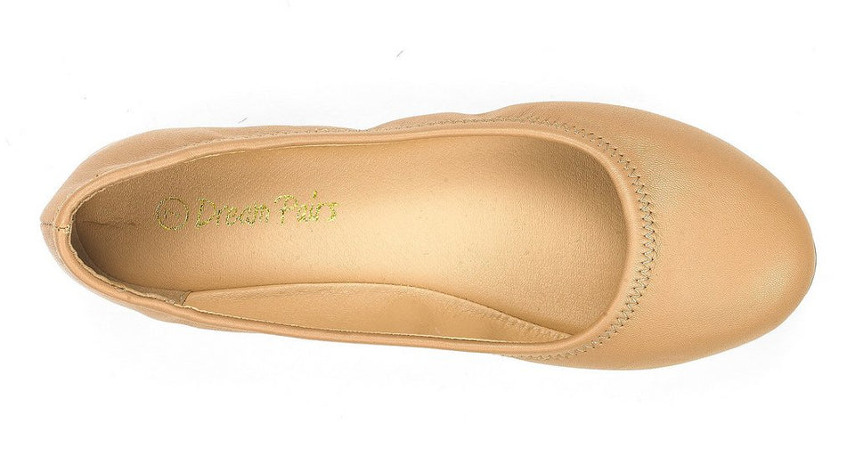 DREAM PAIRS Mujer Suela Happy Ballerina Walking Flats Zapatos