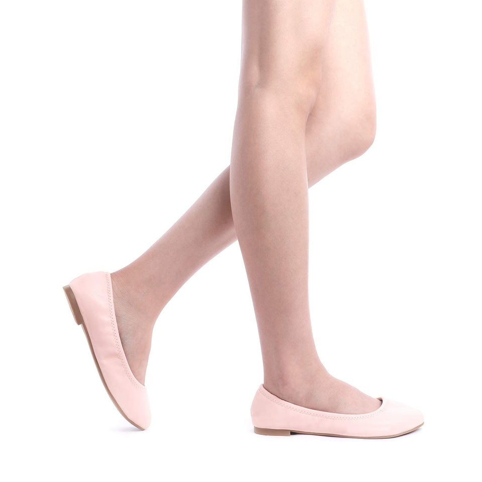 DREAM PAIRS Mujer Suela Happy Ballerina Walking Flats Zapatos