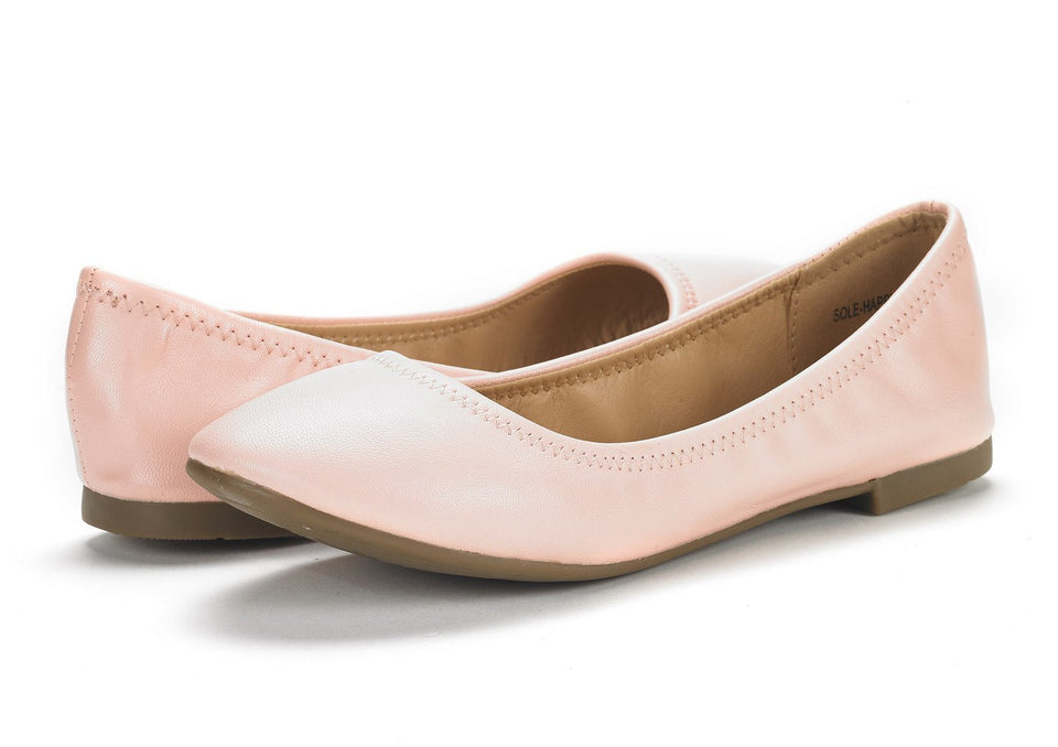 DREAM PAIRS Mujer Suela Happy Ballerina Walking Flats Zapatos