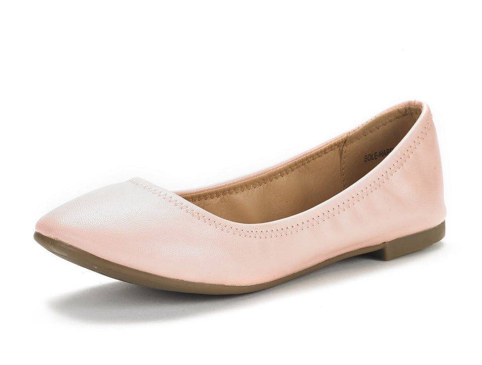 DREAM PAIRS Mujer Suela Happy Ballerina Walking Flats Zapatos