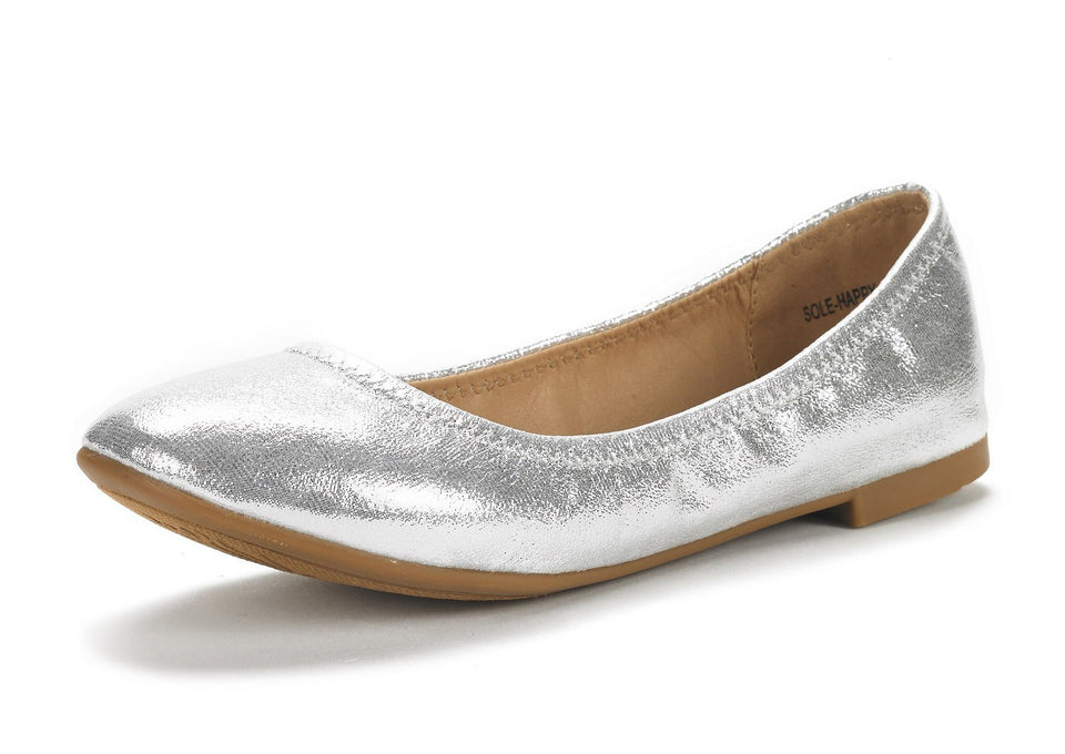 DREAM PAIRS Mujer Suela Happy Ballerina Walking Flats Zapatos