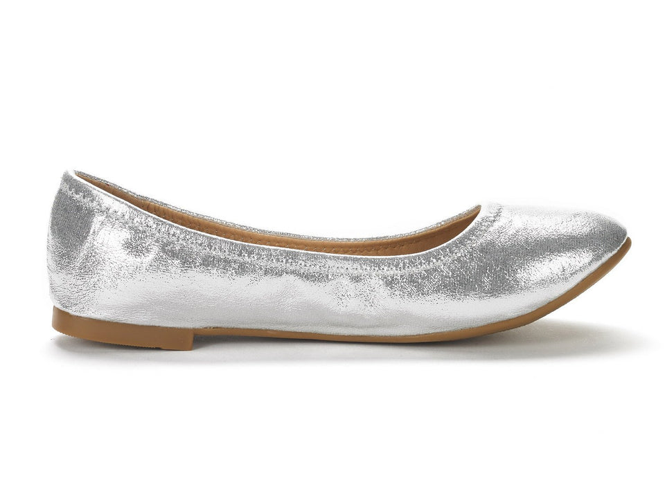 DREAM PAIRS Mujer Suela Happy Ballerina Walking Flats Zapatos