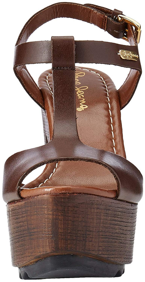 Pepe Jeans Duncan 3302 Zapatos de tacón con Punta Abierta para Mujer