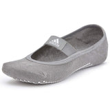 Adidas Calcetines para Yoga, color gris, talla mediano/grande