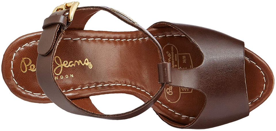 Pepe Jeans Duncan 3302 Zapatos de tacón con Punta Abierta para Mujer